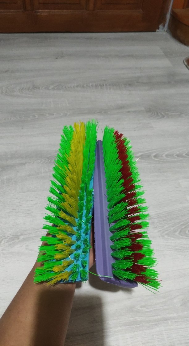 Renkli halı yıkama fırçası - Görsel 3