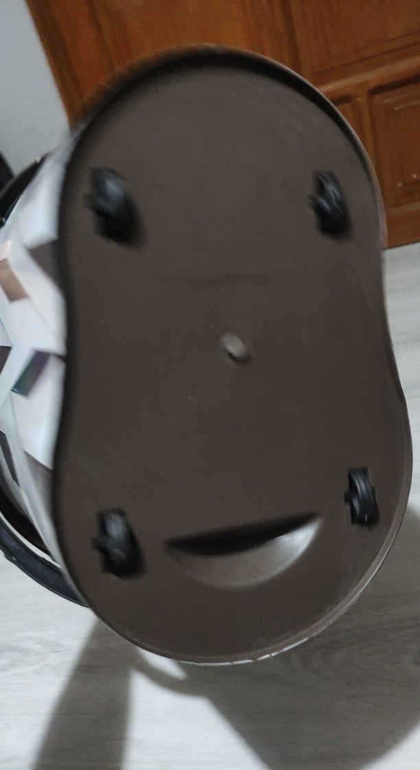 Kahverengi Saplı Gri Desenli vilada kovası - Görsel 2