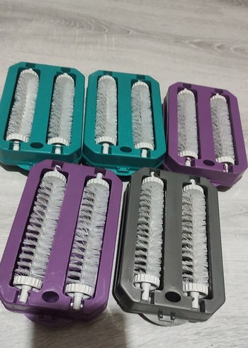 Çok Renkli el gırgırı. halı süpürme aparatı - Görsel 3