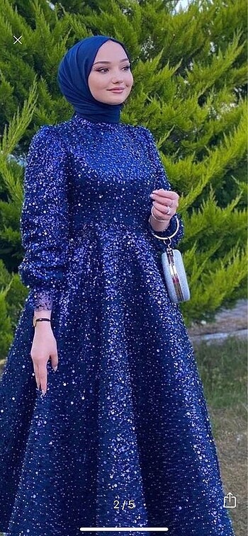 Tesettür abiye Eva - Görsel 3