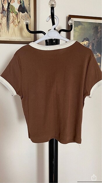 s Beden kahverengi Renk tshirt