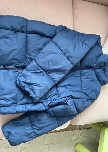 diğer Beden Fermuarlı Lacivert Çocuk Mont