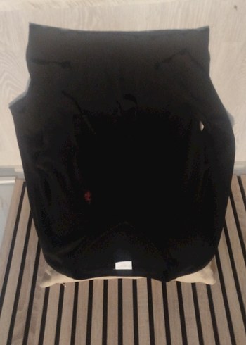 Siyah V Yaka Triko Erkek Kazak - Görsel 3