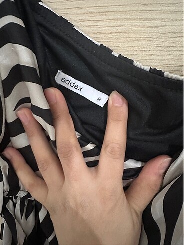 saten elbise addax - Görsel 5