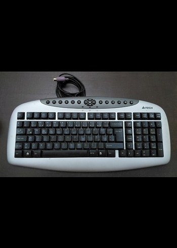 A4Tech Gri Kablolu Klavye