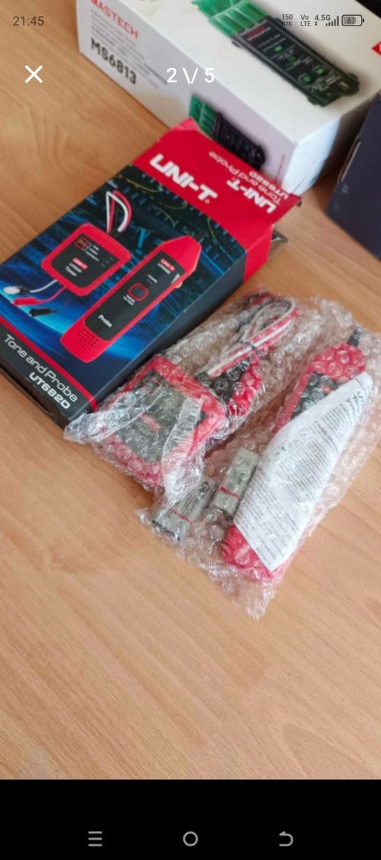 Uni-T UT-682D Kablo Bulucu Test Cihazı - Görsel 4