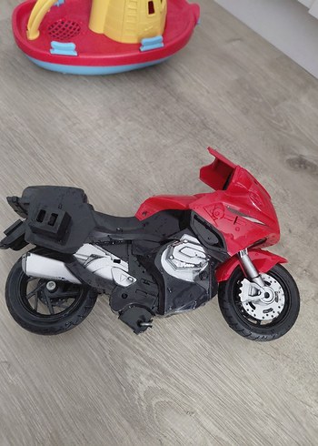  Kırmızı Oyuncak Motosiklet