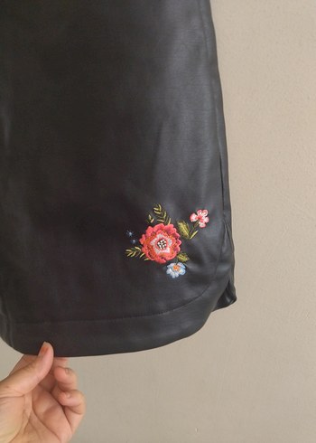 LC WAİKİKİ NAKIŞLI DERİ ETEK - Görsel 2