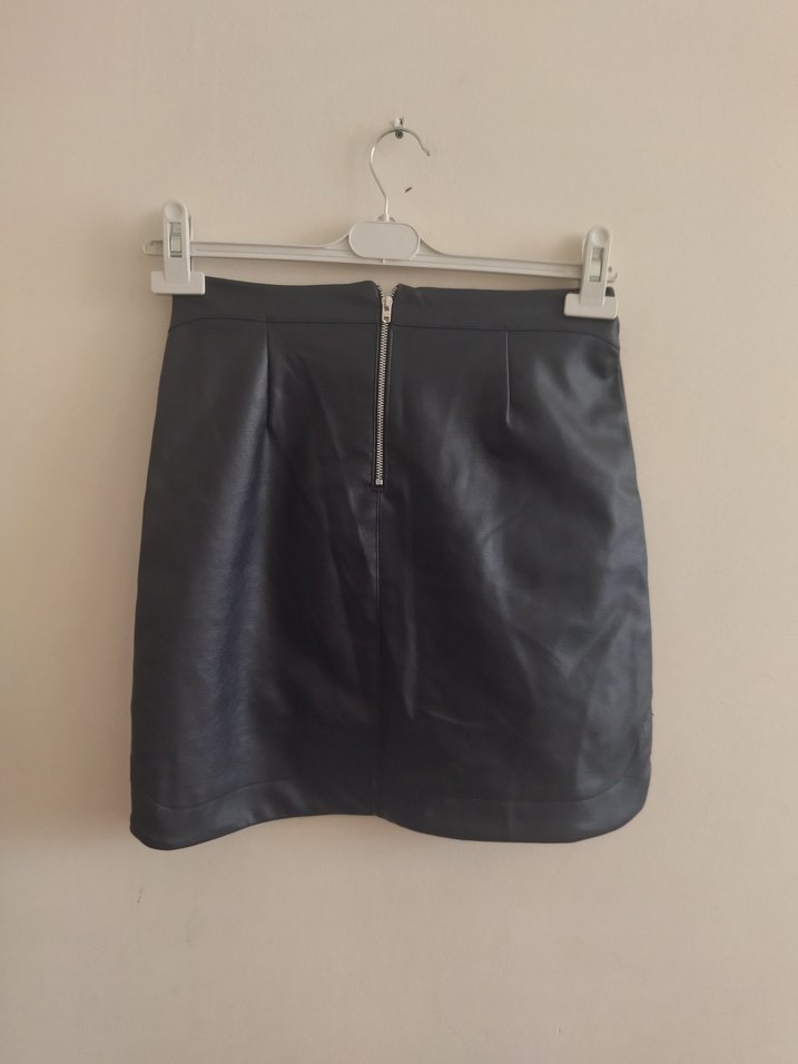 LC WAİKİKİ NAKIŞLI DERİ ETEK - Görsel 4