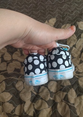 Vans Beyaz Puantiyeli Kız çocuk Spor Ayakkabı - Görsel 3