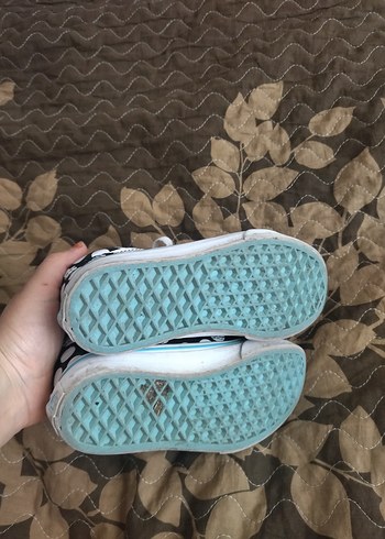 Vans Beyaz Puantiyeli Kız çocuk Spor Ayakkabı - Görsel 4