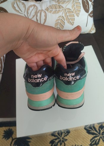 39 Beden turkuaz Renk New Balance Kadın Turkuaz Zebra Spor Ayakkabı