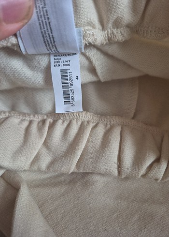 Bej Keten erkek eşofman - Görsel 2