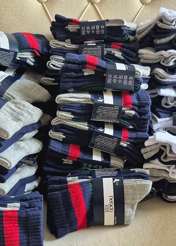 Erkek Çok Renkli Mini Çorap - Görsel 2