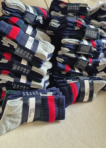 Erkek Çok Renkli Mini Çorap - Görsel 3