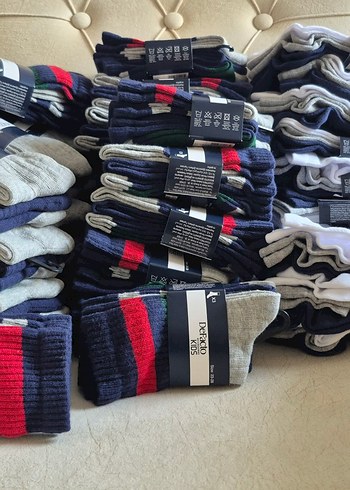 Erkek Çok Renkli Mini Çorap - Görsel 4