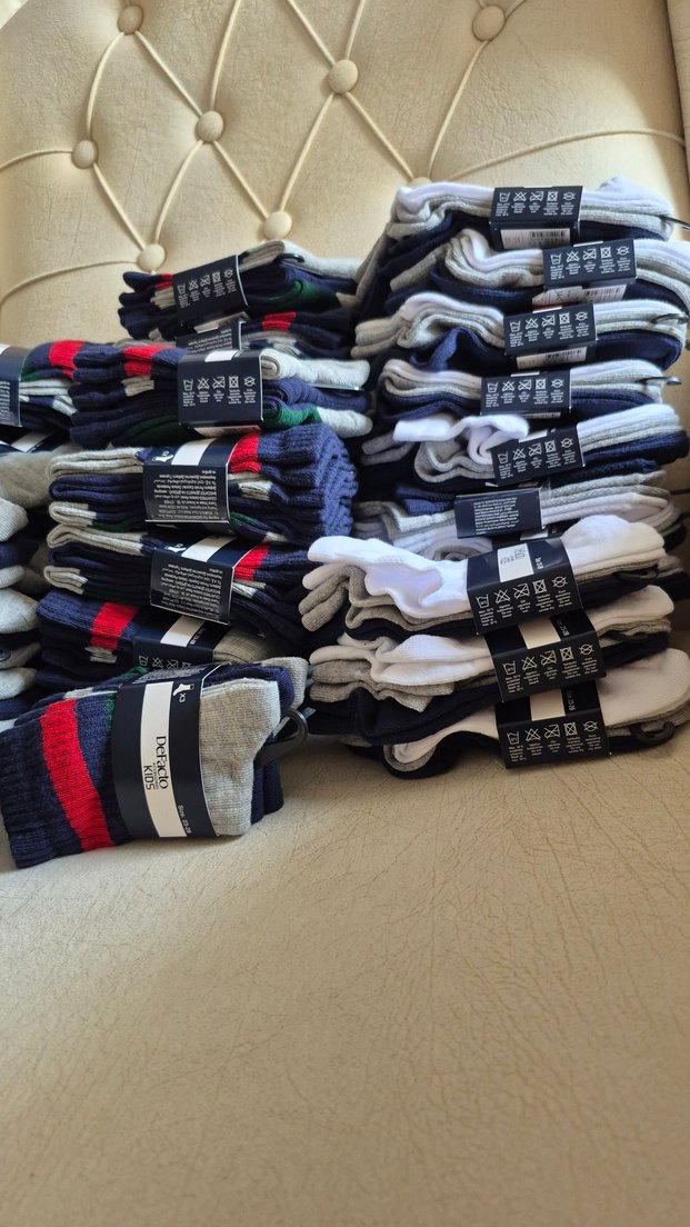 Erkek Çok Renkli Mini Çorap - Görsel 5