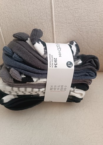 Erkek Çocuk Çok Renkli Desenli Çorap - Görsel 2