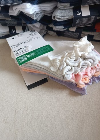 Erkek Çocuk Çok Renkli Desenli Çorap - Görsel 4