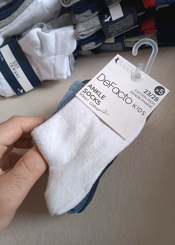 Erkek Çocuk Çok Renkli Desenli Çorap - Görsel 20