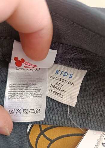 Erkek Çocuk Baskılı Gri Eşofman Altı - Görsel 4