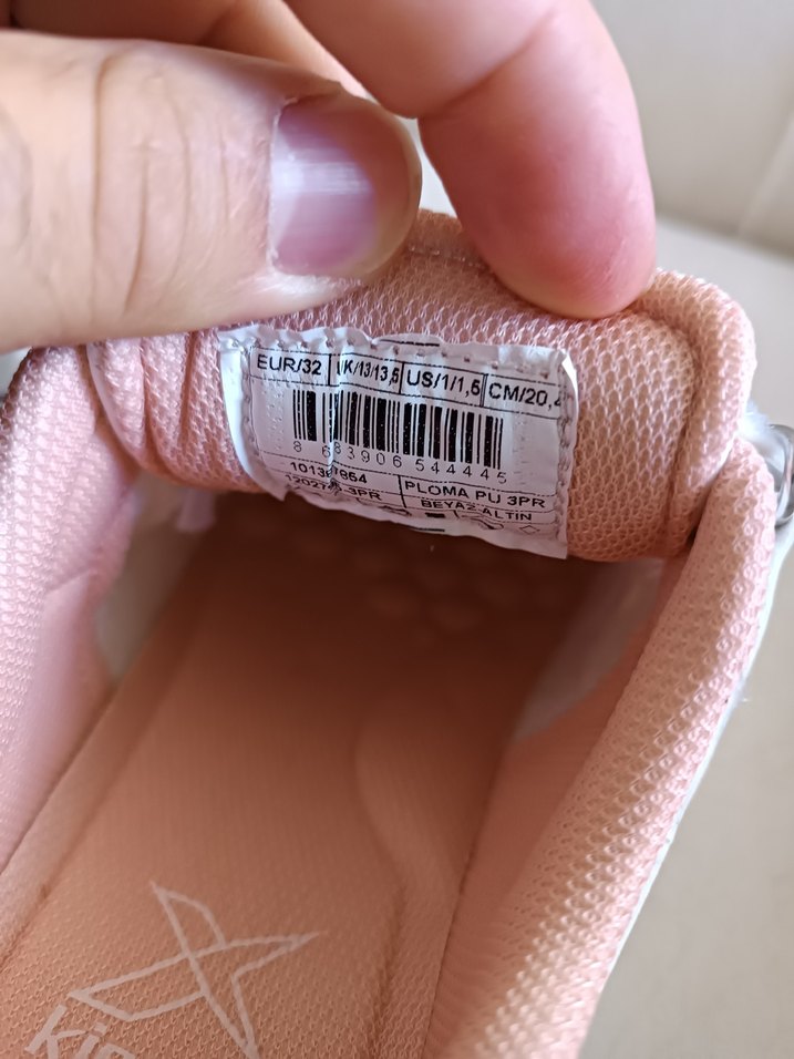 Kinetix Beyaz Kız Çocuk Günlük Spor Ayakkabı - Görsel 5