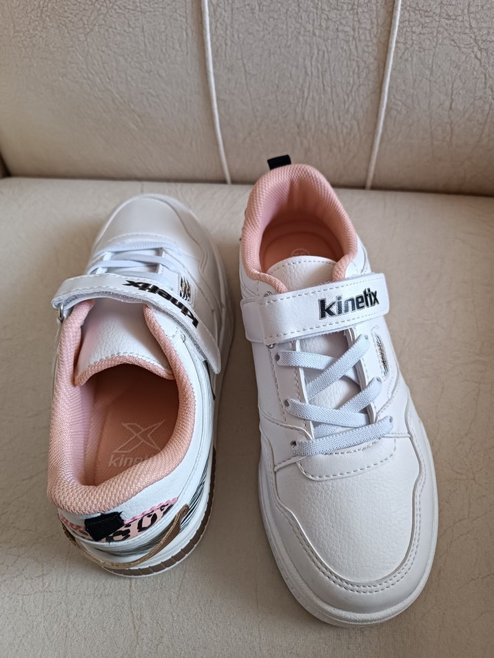 Kinetix Beyaz Kız Çocuk Günlük Spor Ayakkabı - Görsel 4