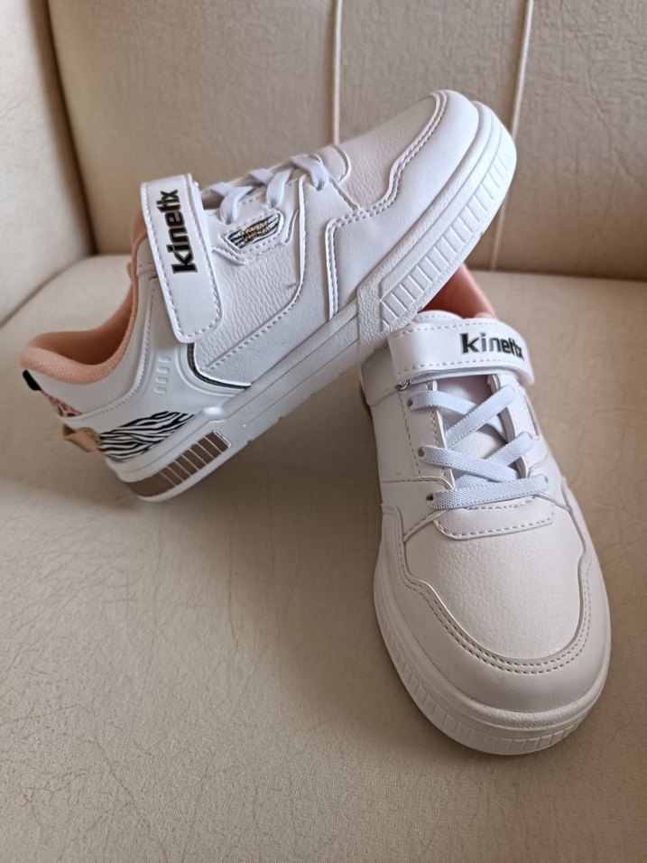 Kinetix Beyaz Kız Çocuk Günlük Spor Ayakkabı - Görsel 2