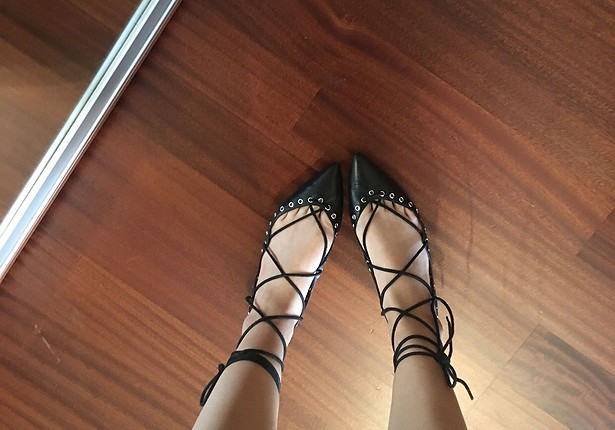 Zara siyah bagcıklı babet