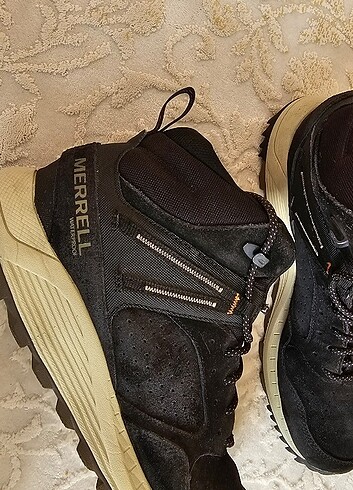 43 Beden kahverengi Renk MERRELL Orjinal.Vibram Taban Goretex Bot