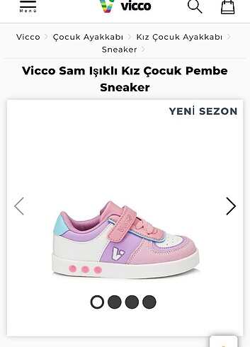Vicco orrjinal kız çocuk ayakkabı