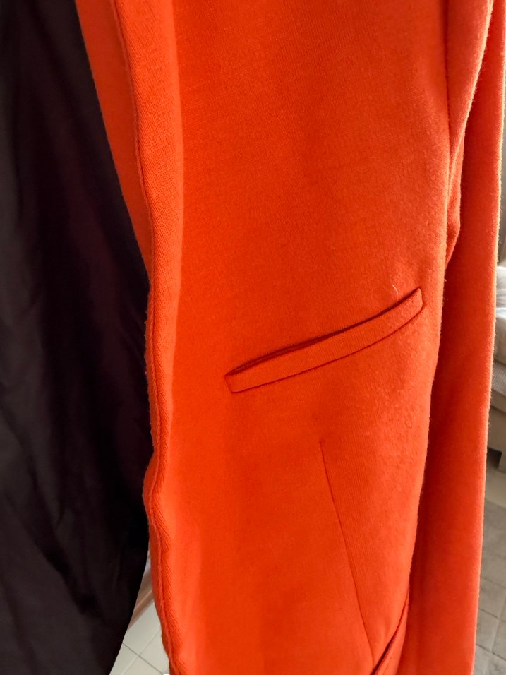 Kırmızı Düğmeli Kadın Blazer Ceket - Görsel 3