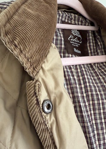 Bej Düğmeli Kadın Ceket - Görsel 2