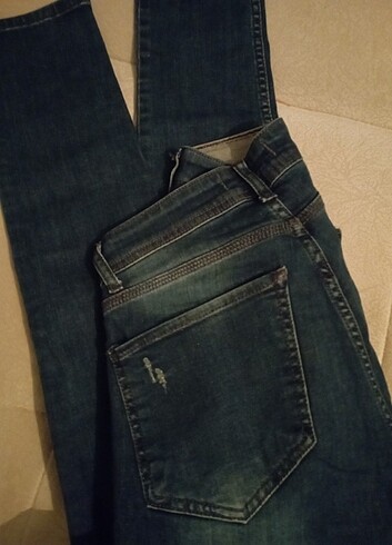 36 Beden mavi Renk Jean kot