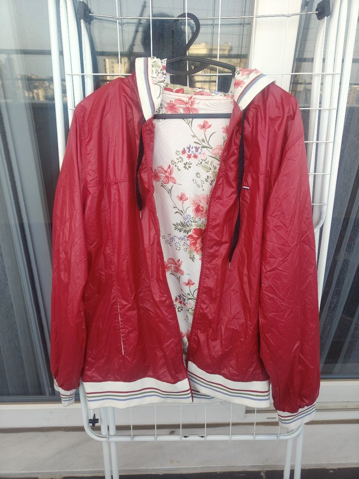 Çiçek Desenli Midi Ceket - Görsel 2