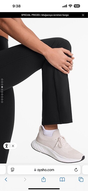 xs Beden OYSHO FLARE PANTOLON