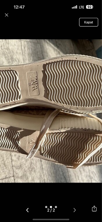 Zara ZARA VİRAL LEOPAR AYAKKABI