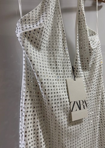 Zara Zw Collection Tasli Elbise
