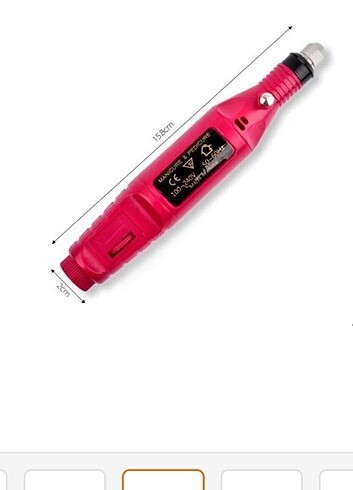Elektrikli 12 V tırnak törpü seti manikür pedikür 