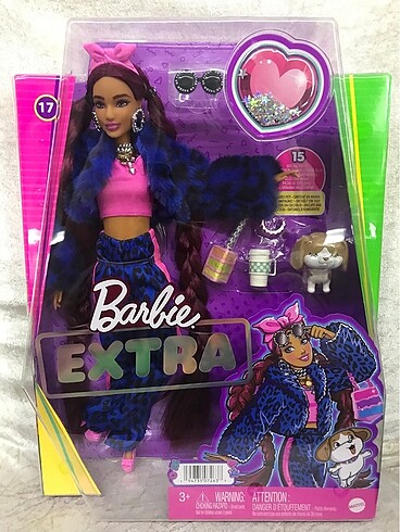 Barbie Extra Leopar Kostümlü Bebeği