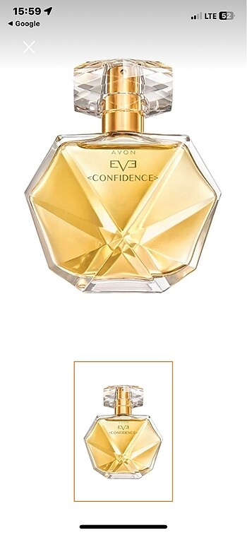 Avon eve confidence edp 50 ml yeni & etiketli