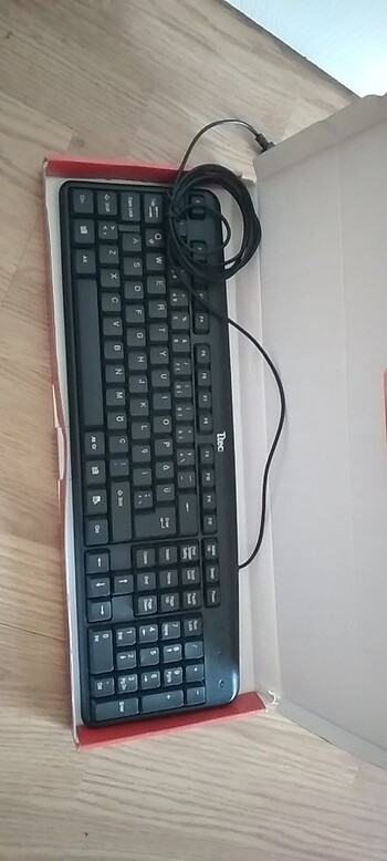 T.tec kablolu q klavye - Görsel 4