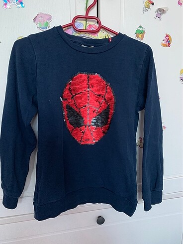 Örümcek adamlı sweat