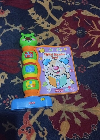 Fisher Price egitici cocuk kitabi