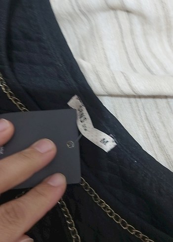 Kadın Siyah Uzun Fermuarlı Ceket - Görsel 4