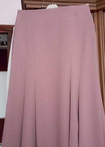 Pembe Drapeli Mini Ofis Elbisesi - Görsel 9