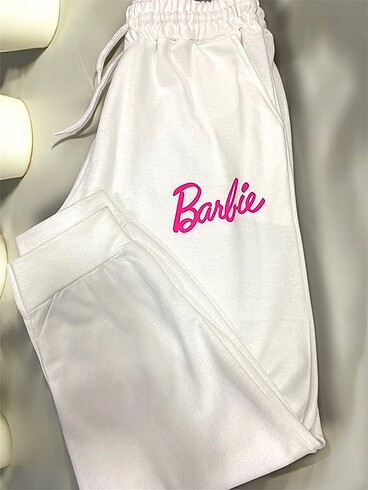 Barbie Eşofman takım beyaz - Görsel 2