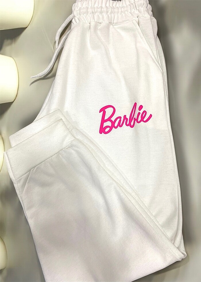 Barbie Eşofman takım beyaz - Görsel 2