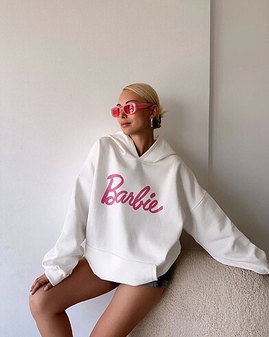 Barbie eşofman takımı beyaz - Görsel 2