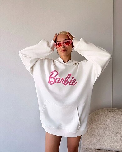 Barbie eşofman takımı beyaz - Görsel 3